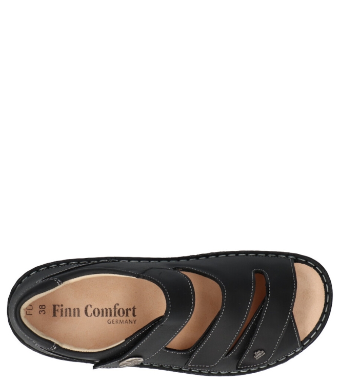 Finn Comfort sandaal <span>96404 723393</span> 96404 723393 zwart - www.bremmerschoenen.pro - Bremmer Schoenen