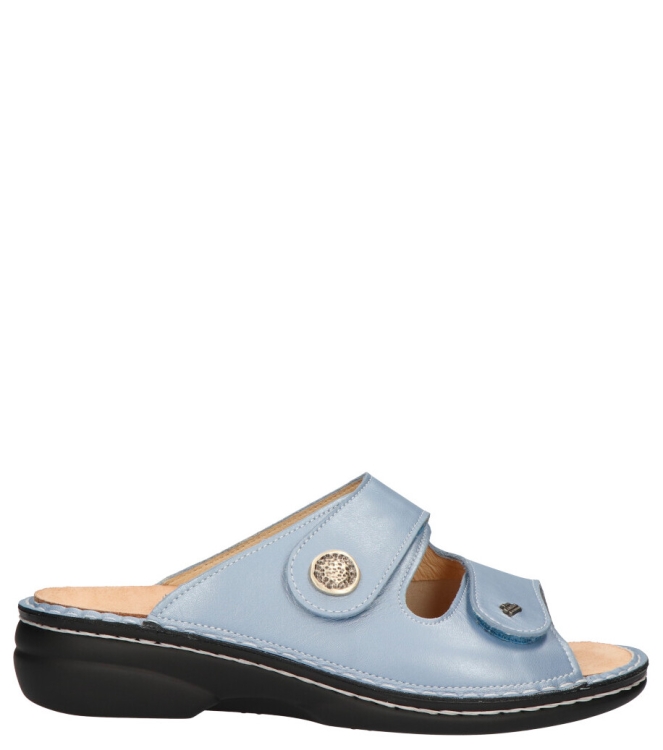 Finn Comfort slipper <span>5003 902591 Zeno</span> 5003 902591 Zeno blauw - www.bremmerschoenen.pro - Bremmer Schoenen