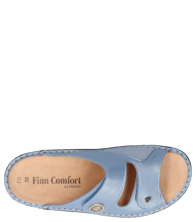 Finn Comfort slipper <span>5003 902591 Zeno</span> 5003 902591 Zeno blauw - www.bremmerschoenen.pro - Bremmer Schoenen