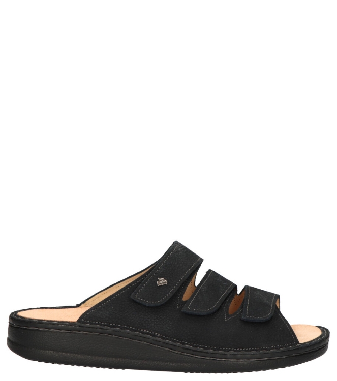 Finn Comfort slipper <span>1508 049413 Korfu</span> 1508 049413 Korfu blauw - www.bremmerschoenen.pro - Bremmer Schoenen