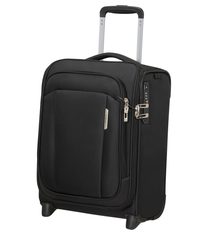 Samsonite handbagage <span>143311 7416 Respark Upright 45</span> 143311 7416 Respark Upright 45 zwart - www.bremmerschoenen.pro - Bremmer Schoenen