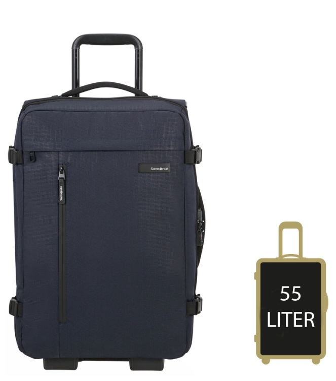 Samsonite reistas met wielen <span>143269 1247 Roader Duffle 55</span> 143269 1247 Roader Duffle 55 blauw - www.bremmerschoenen.pro - Bremmer Schoenen