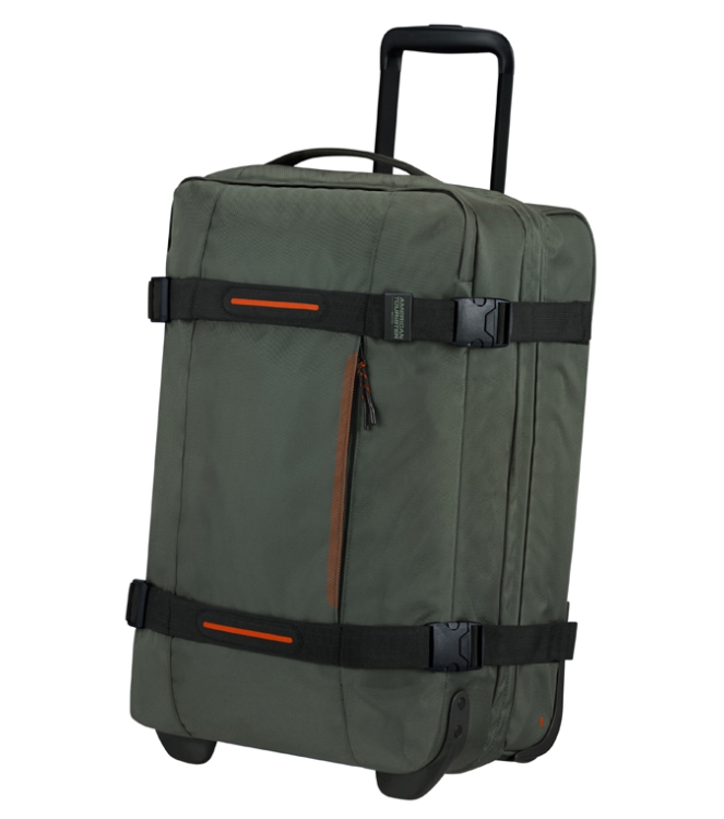 AT reistas met wielen <span> 143163 3457 Urban Track Duffle S</span>  143163 3457 Urban Track Duffle S groen - www.bremmerschoenen.pro - Bremmer Schoenen