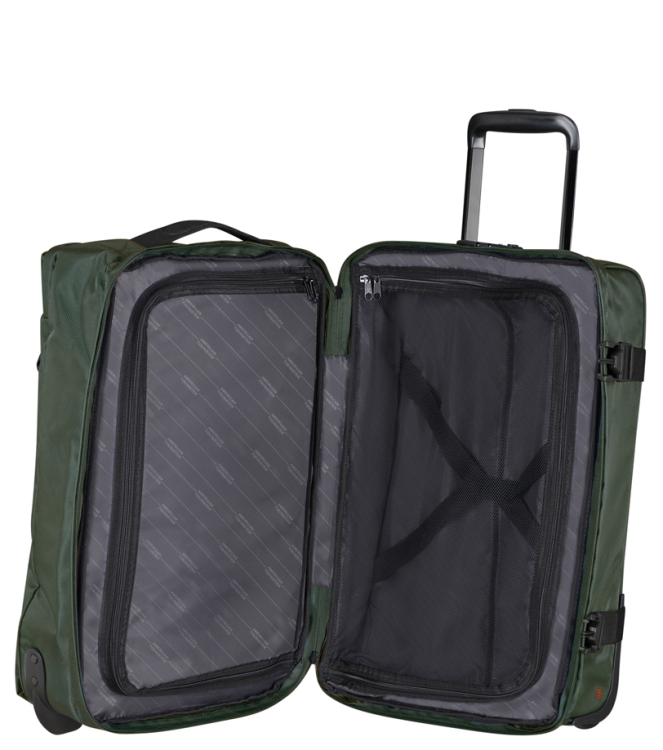 AT reistas met wielen <span> 143163 3457 Urban Track Duffle S</span>  143163 3457 Urban Track Duffle S groen - www.bremmerschoenen.pro - Bremmer Schoenen