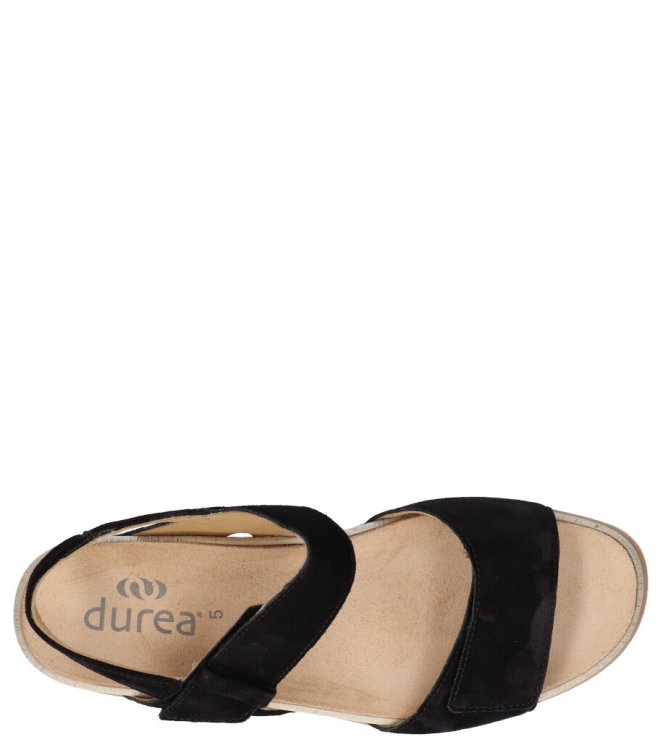 Durea sandaal <span>7417 795 7448</span> 7417 795 7448 zwart - www.bremmerschoenen.pro - Bremmer Schoenen