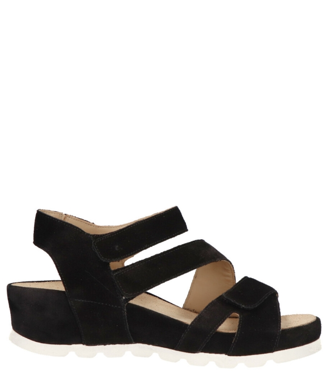 Durea sandaal <span>7405 025 7448</span> 7405 025 7448 zwart - www.bremmerschoenen.pro - Bremmer Schoenen