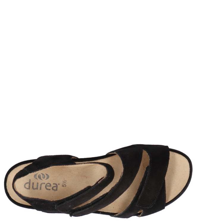 Durea sandaal <span>7405 025 7448</span> 7405 025 7448 zwart - www.bremmerschoenen.pro - Bremmer Schoenen