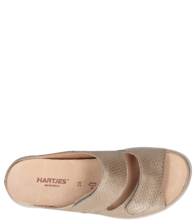 Hartjes slipper <span>122.1102 40/00 Breeze</span> 122.1102 40/00 Breeze goud - www.bremmerschoenen.pro - Bremmer Schoenen