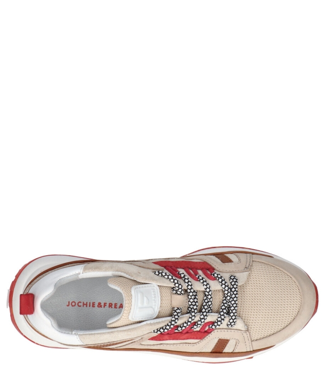 Jochie Freaks sneaker <span>JF-23620 120 Pip</span> JF-23620 120 Pip beige - www.bremmerschoenen.pro - Bremmer Schoenen