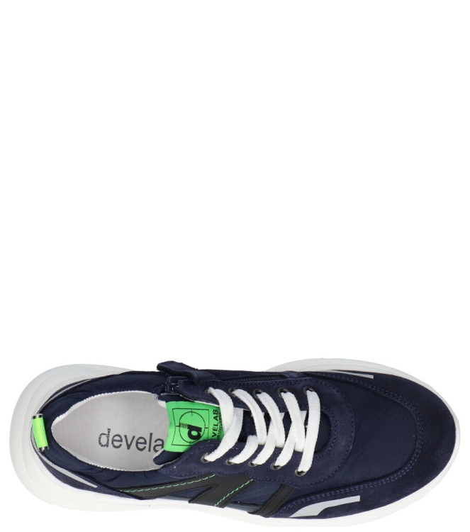 Develab sneaker <span>45813 633</span> 45813 633 blauw - www.bremmerschoenen.pro - Bremmer Schoenen