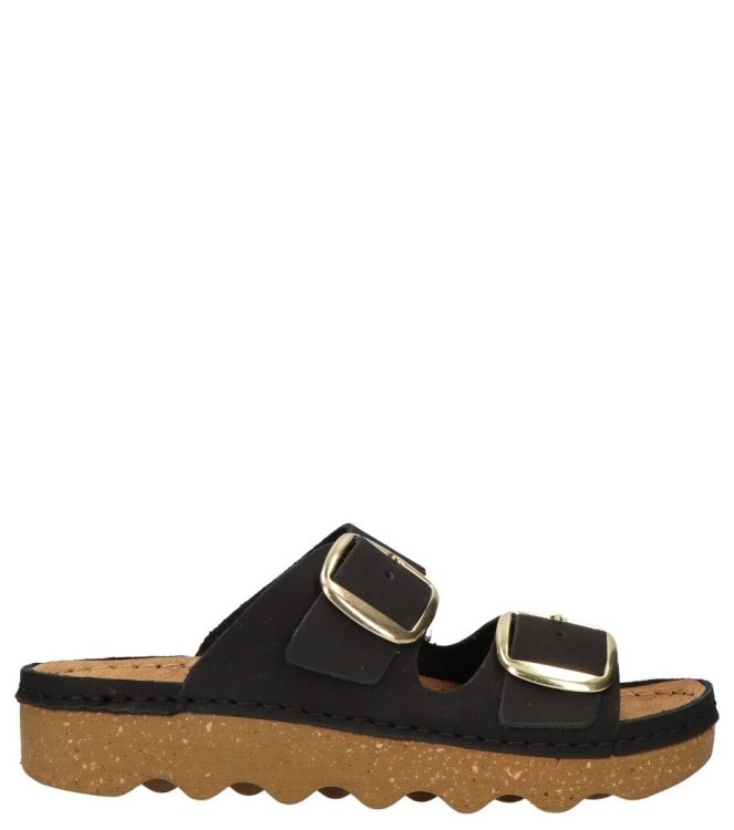 Rohde slipper <span>6222 90</span> 6222 90 zwart - www.bremmerschoenen.pro - Bremmer Schoenen