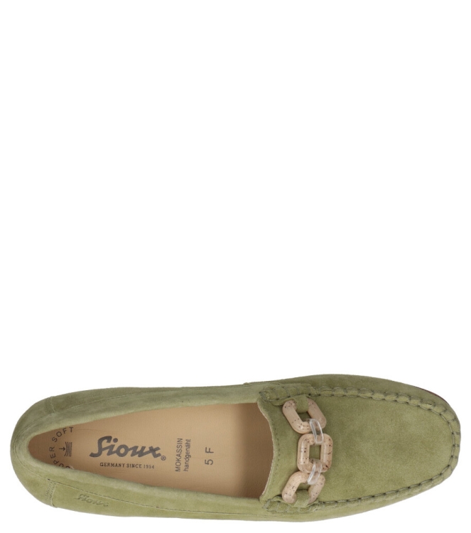 Sioux instapper <span>67091 Cortizia 724</span> 67091 Cortizia 724 groen - www.bremmerschoenen.pro - Bremmer Schoenen