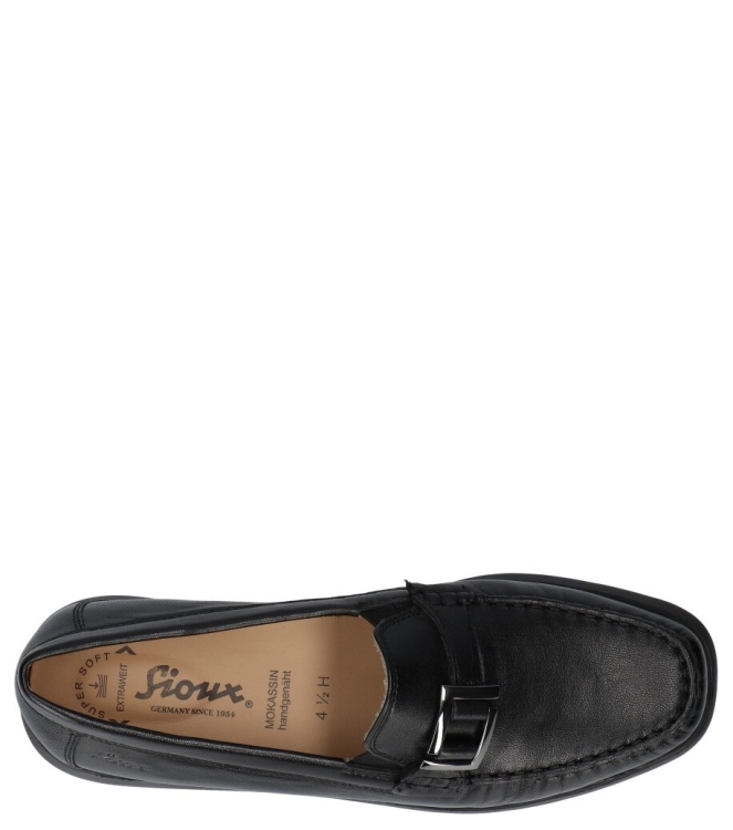 Sioux instapper <span>69260 cortizia 718 H</span> 69260 cortizia 718 H zwart - www.bremmerschoenen.pro - Bremmer Schoenen