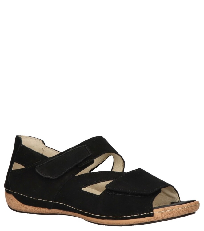 Waldlaufer sandaal <span>342025 191 001 Heliett</span> 342025 191 001 Heliett zwart - www.bremmerschoenen.pro - Bremmer Schoenen