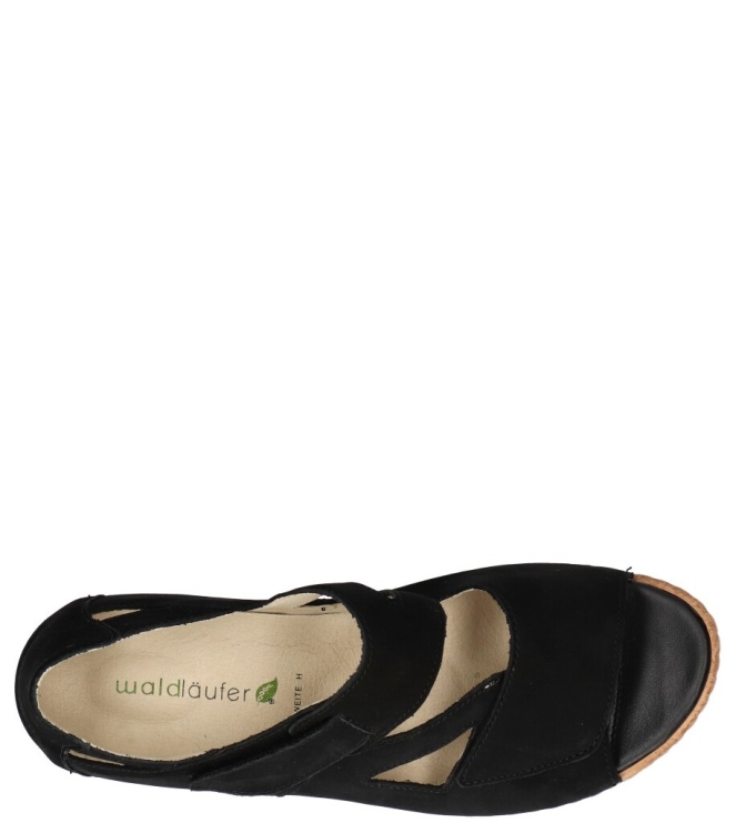 Waldlaufer sandaal <span>342025 191 001 Heliett</span> 342025 191 001 Heliett zwart - www.bremmerschoenen.pro - Bremmer Schoenen