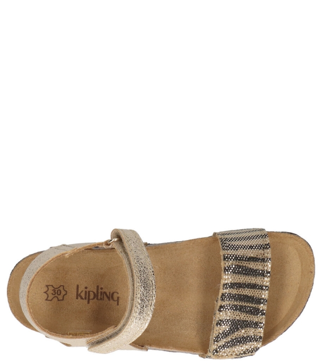 Kipling sandaal <span>Marwa 1 12365033</span> Marwa 1 12365033 goud - www.bremmerschoenen.pro - Bremmer Schoenen