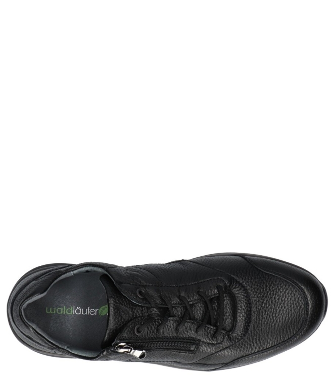 Waldlaufer sneaker <span>654006 199 001 K-Fabian</span> 654006 199 001 K-Fabian zwart - www.bremmerschoenen.pro - Bremmer Schoenen