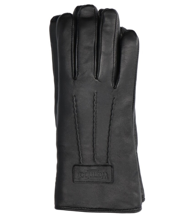 Warmbat handschoenen <span>Gloves Women GLO302099 Leather Black</span> Gloves Women GLO302099 Leather Black zwart - www.bremmerschoenen.pro - Bremmer Schoenen