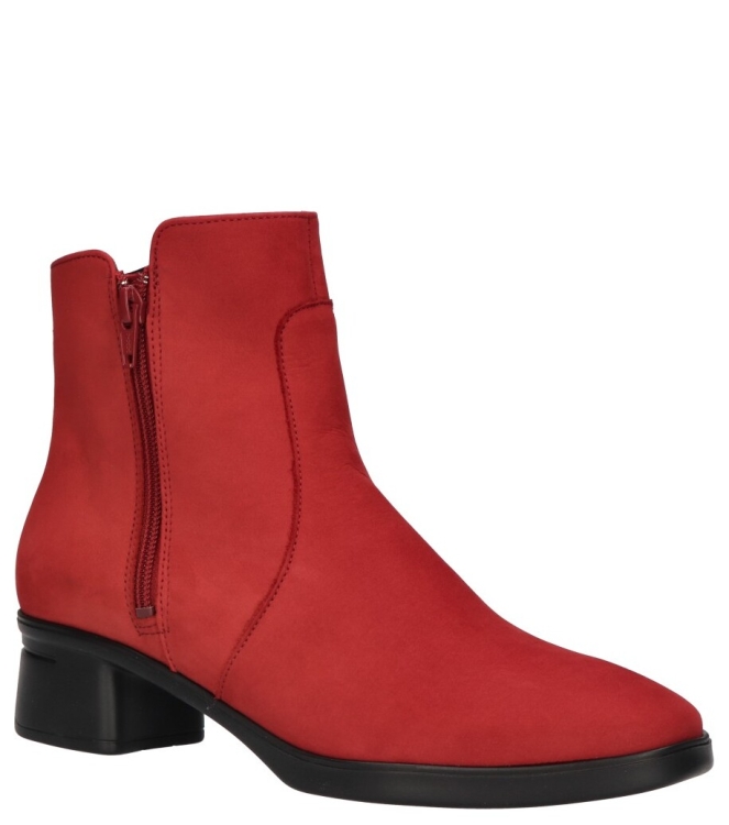 Hartjes enkellaars <span>172.1902 55/00 Blues</span> 172.1902 55/00 Blues rood - www.bremmerschoenen.pro - Bremmer Schoenen