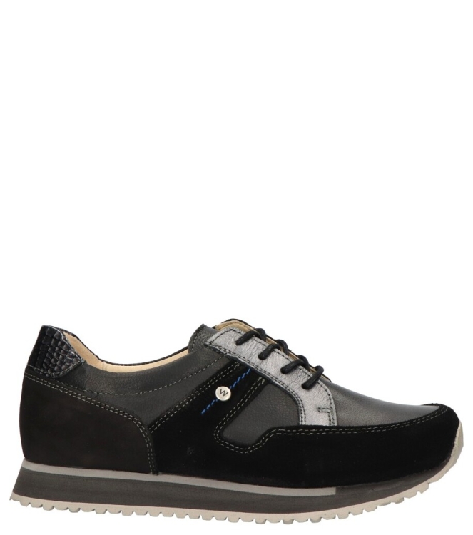 Wolky sneaker <span>0580490 001 E-Walk</span> 0580490 001 E-Walk zwart - www.bremmerschoenen.pro - Bremmer Schoenen