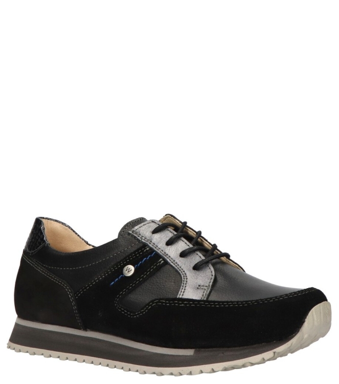 Wolky sneaker <span>0580490 001 E-Walk</span> 0580490 001 E-Walk zwart - www.bremmerschoenen.pro - Bremmer Schoenen