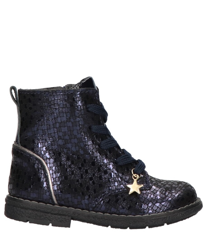 Jochie-Freaks veterboot <span>JF-23170 720 Bernis</span> JF-23170 720 Bernis blauw - www.bremmerschoenen.pro - Bremmer Schoenen