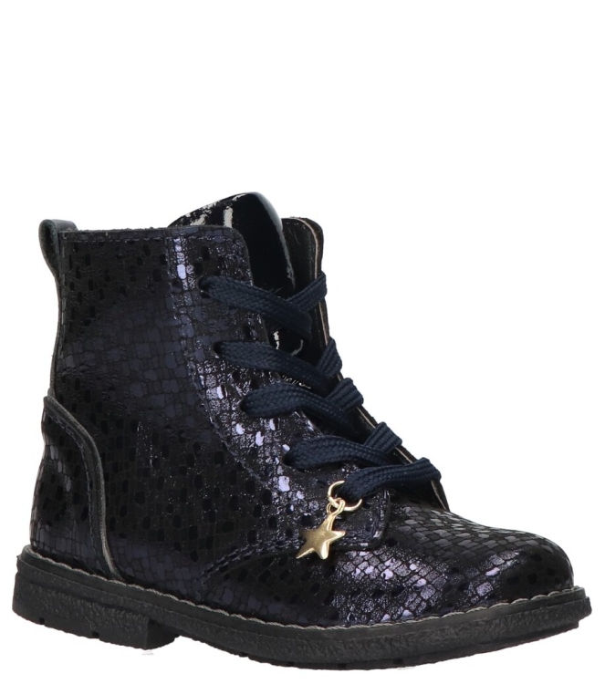 Jochie-Freaks veterboot <span>JF-23170 720 Bernis</span> JF-23170 720 Bernis blauw - www.bremmerschoenen.pro - Bremmer Schoenen