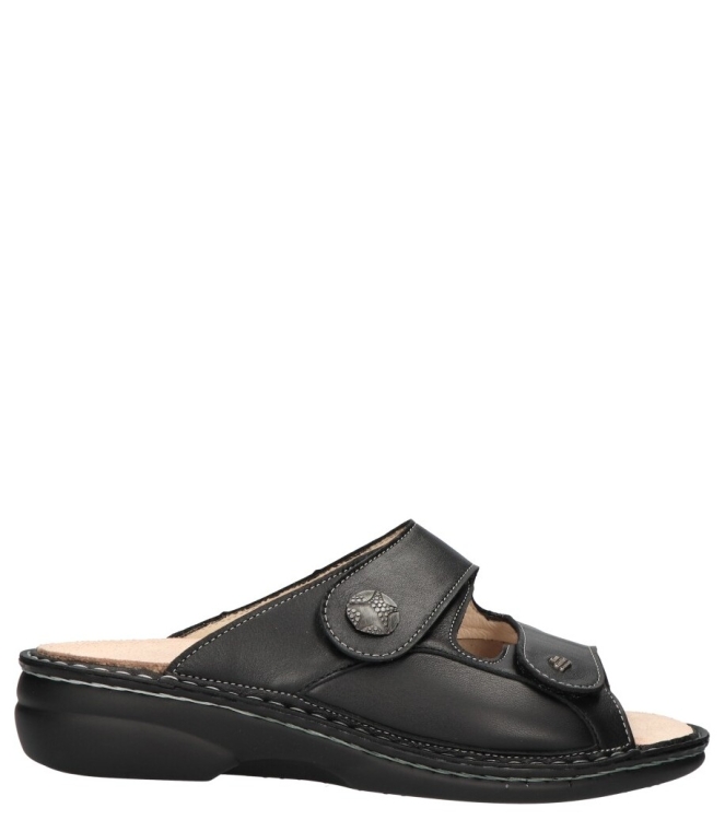 Finn Comfort slipper <span>5007 900931 Sarezzo</span> 5007 900931 Sarezzo zwart - www.bremmerschoenen.pro - Bremmer Schoenen