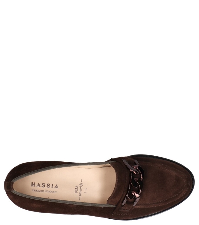 Hassia instapper <span>301578 8600 Pisa</span> 301578 8600 Pisa bruin - www.bremmerschoenen.pro - Bremmer Schoenen