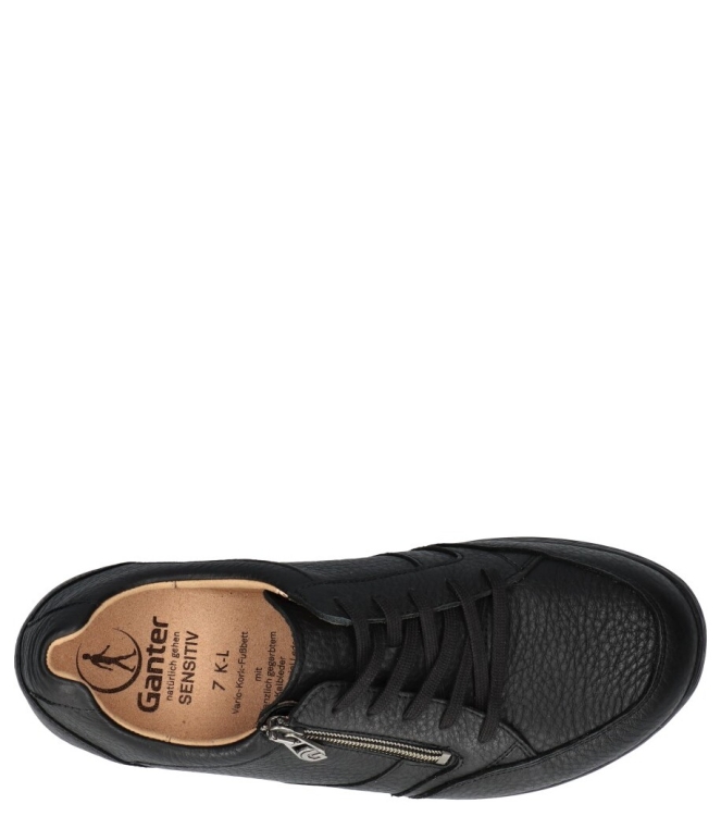 Ganter sneaker <span>259849 0100 Karl-Ludwig</span> 259849 0100 Karl-Ludwig zwart - www.bremmerschoenen.pro - Bremmer Schoenen