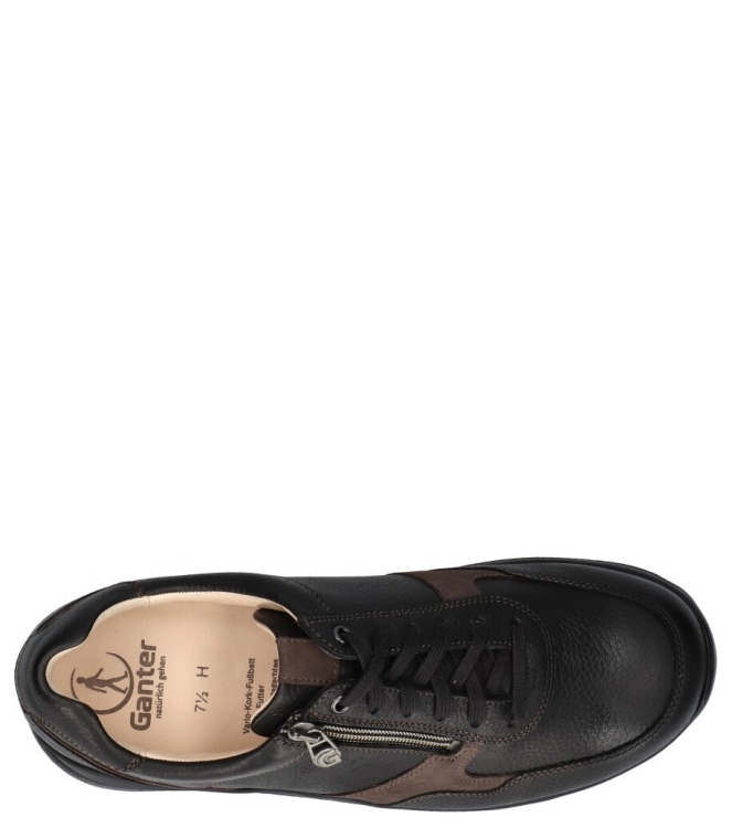 Ganter sneaker <span>257420 0120 Harald</span> 257420 0120 Harald zwart - www.bremmerschoenen.pro - Bremmer Schoenen