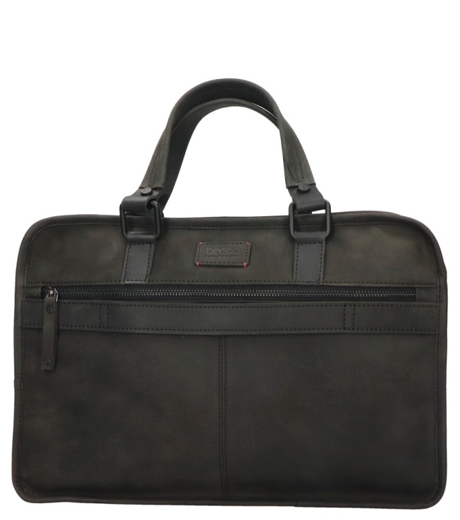 Berba Laptoptas <span>826-100-00</span> 826-100-00 zwart - www.bremmerschoenen.pro - Bremmer Schoenen