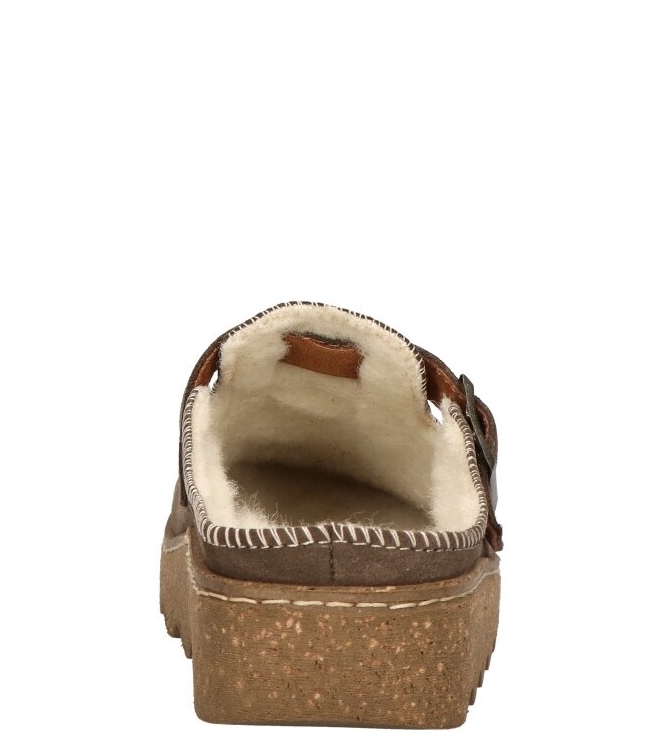Rohde pantoffel <span>6123 77</span> 6123 77 bruin - www.bremmerschoenen.pro - Bremmer Schoenen
