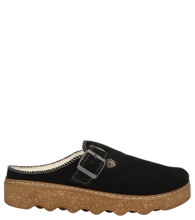 Rohde pantoffel <span>6123 90</span> 6123 90 zwart - www.bremmerschoenen.pro - Bremmer Schoenen