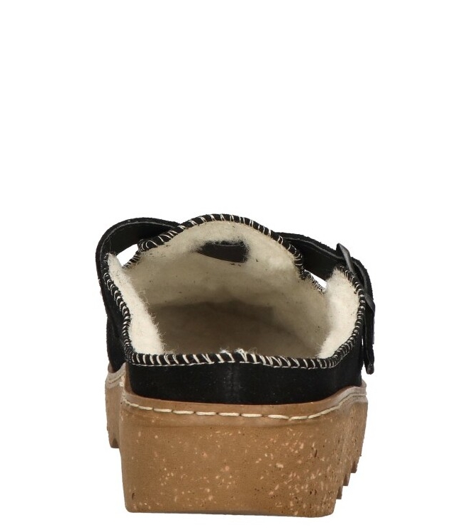 Rohde pantoffel <span>6123 90</span> 6123 90 zwart - www.bremmerschoenen.pro - Bremmer Schoenen
