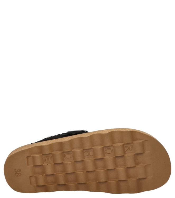 Rohde pantoffel <span>6123 90</span> 6123 90 zwart - www.bremmerschoenen.pro - Bremmer Schoenen