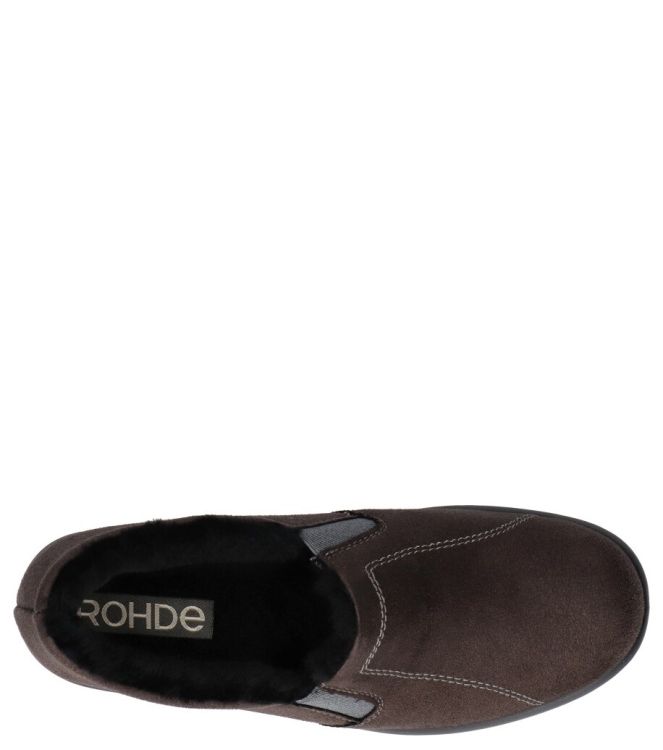 Rohde pantoffel <span>2516 83</span> 2516 83 grijs - www.bremmerschoenen.pro - Bremmer Schoenen