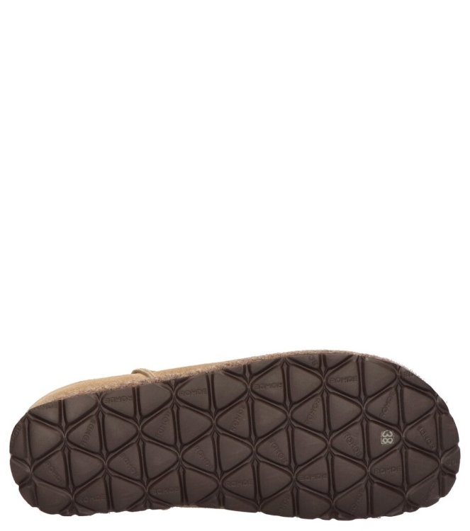 Rohde pantoffel <span>7070 17</span> 7070 17 beige - www.bremmerschoenen.pro - Bremmer Schoenen