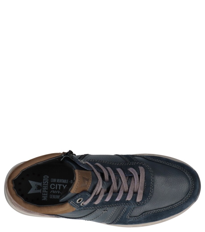 Mephisto sneaker <span>Boran 3655/ 1545</span> Boran 3655/ 1545 blauw - www.bremmerschoenen.pro - Bremmer Schoenen