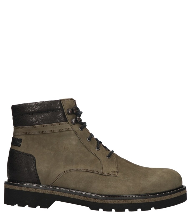 Gijs veterboot <span>2125 015 0760</span> 2125 015 0760 groen - www.bremmerschoenen.pro - Bremmer Schoenen