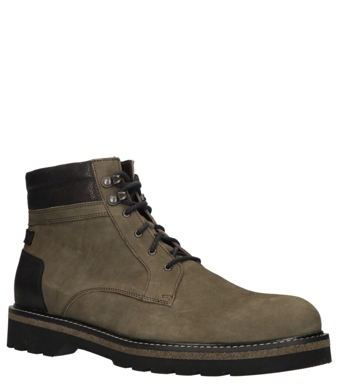 Gijs veterboot <span>2125 015 0760</span> 2125 015 0760 groen - www.bremmerschoenen.pro - Bremmer Schoenen