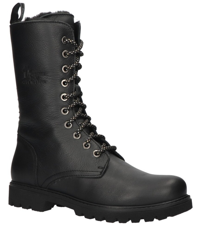 Panama Jack veterboot <span>Fiorela B1</span> Fiorela B1 zwart - www.bremmerschoenen.pro - Bremmer Schoenen