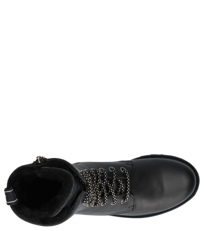 Panama Jack veterboot <span>Fiorela B1</span> Fiorela B1 zwart - www.bremmerschoenen.pro - Bremmer Schoenen