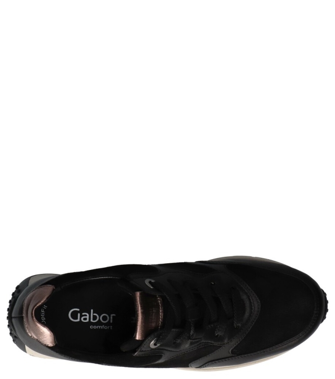 Gabor sneaker <span>36.426.67</span> 36.426.67 zwart - www.bremmerschoenen.pro - Bremmer Schoenen