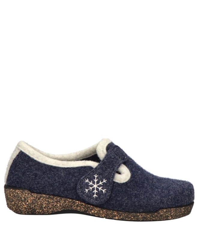 Fischer pantoffel <span>205620 501</span> 205620 501 blauw - www.bremmerschoenen.pro - Bremmer Schoenen