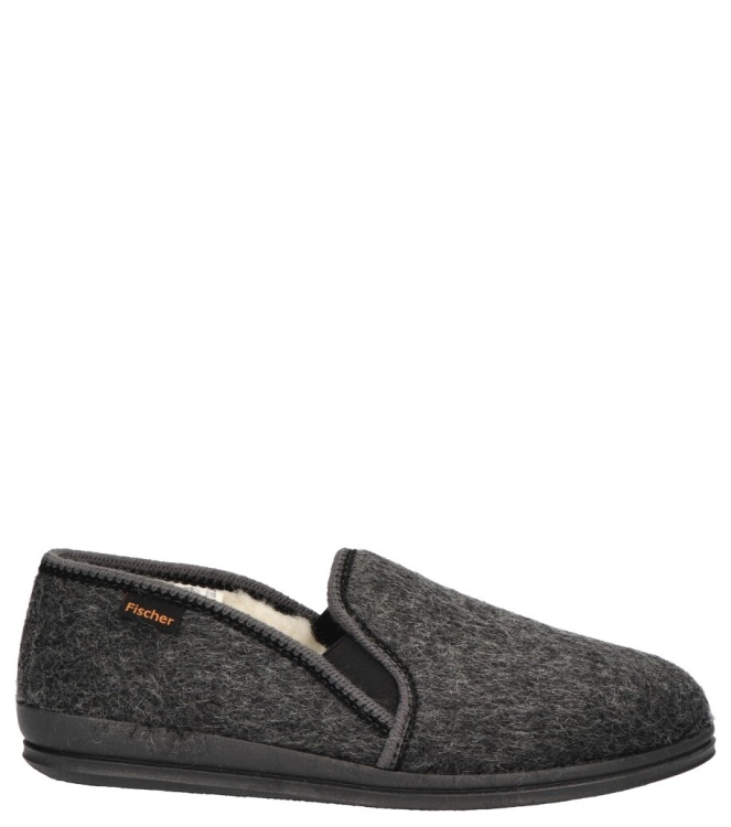 Fischer pantoffel <span>2610 82</span> 2610 82 grijs - www.bremmerschoenen.pro - Bremmer Schoenen