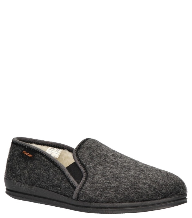 Fischer pantoffel <span>2610 82</span> 2610 82 grijs - www.bremmerschoenen.pro - Bremmer Schoenen