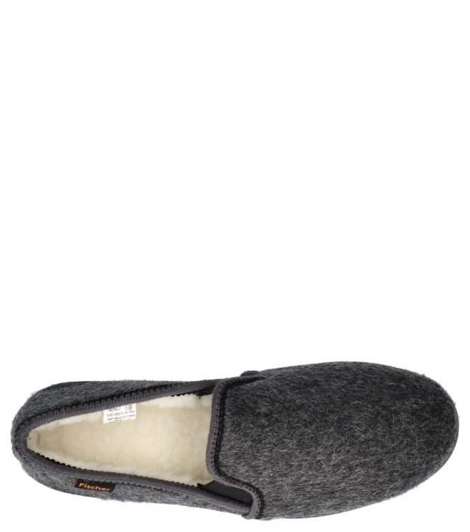 Fischer pantoffel <span>2610 82</span> 2610 82 grijs - www.bremmerschoenen.pro - Bremmer Schoenen