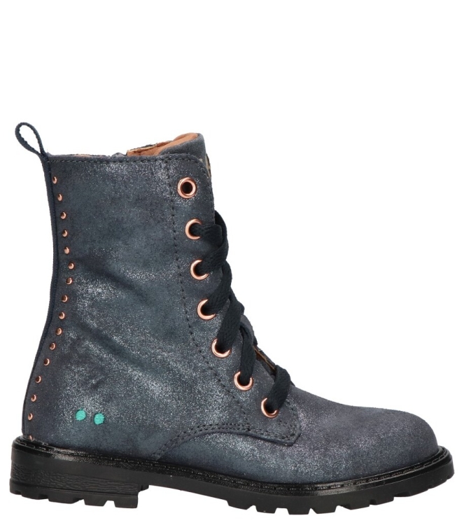 Bunnies JR veterboot <span>223863 920 Hannah Happy</span> 223863 920 Hannah Happy blauw - www.bremmerschoenen.pro - Bremmer Schoenen