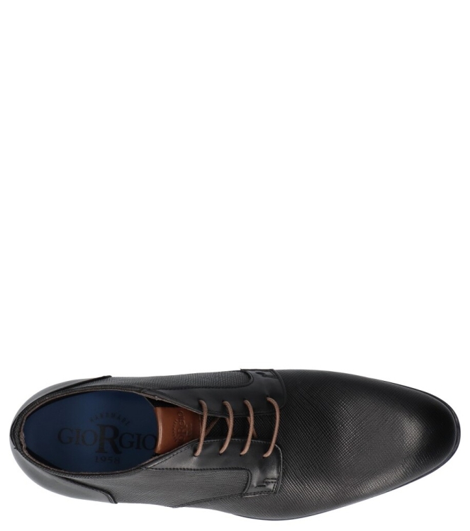 Giorgio geklede schoen <span>40322 20 nero pampas</span> 40322 20 nero pampas zwart - www.bremmerschoenen.pro - Bremmer Schoenen